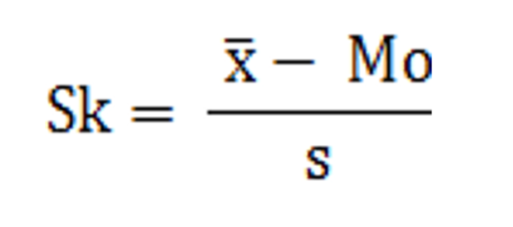 skewnesss formula